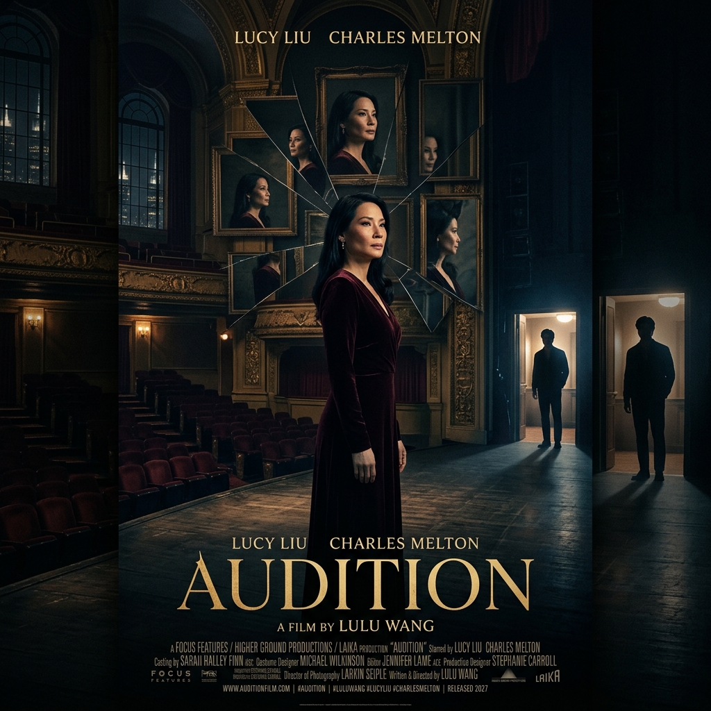 Audition (2027) — Lucy Liu upcoming psychological thriller film directed by Lulu Wang, co-starring Charles Melton