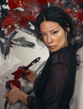 Lucy Liu Fine Art — Deep in the Creative Process (Painting)